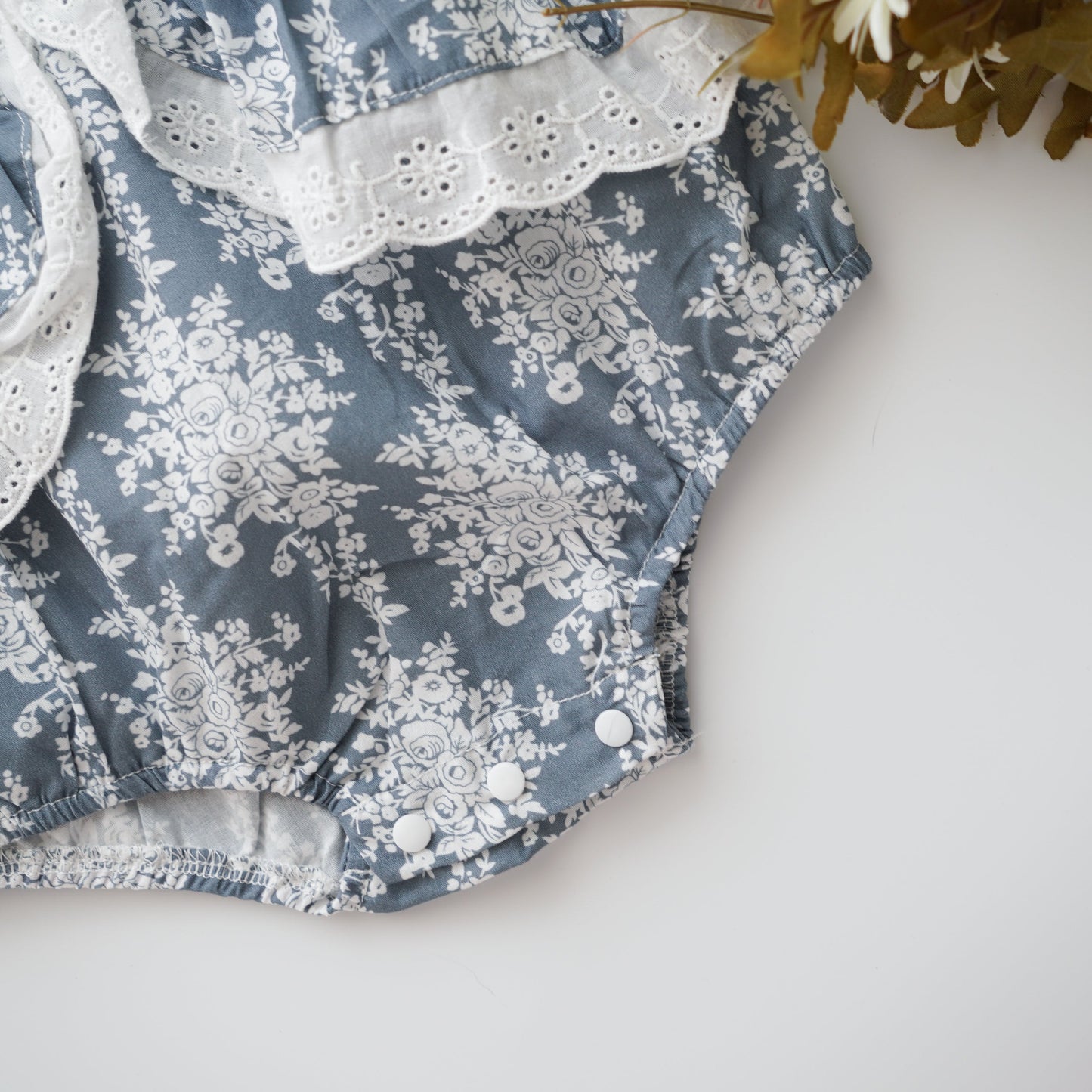 Vintage Classy Puff Romper