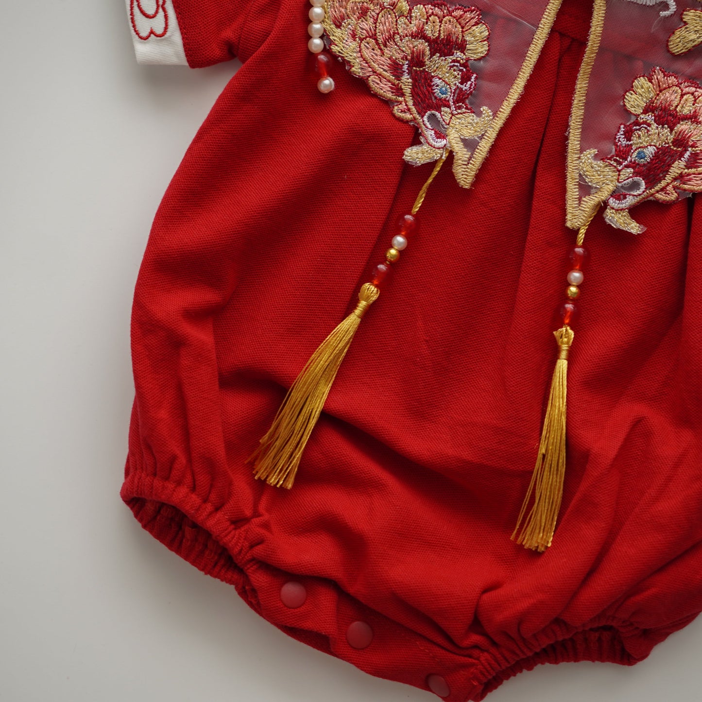 Traditional Chinese Girl Romper