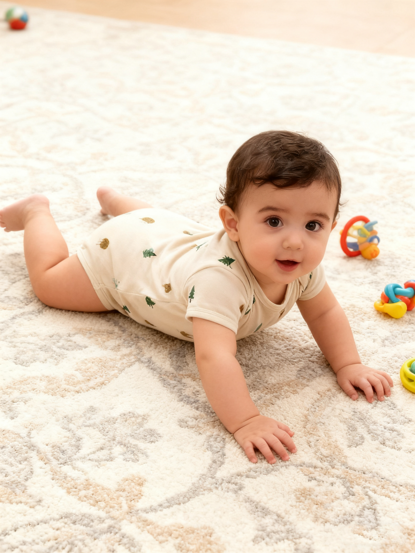 Daily Jungle Trees Romper (Size 73)