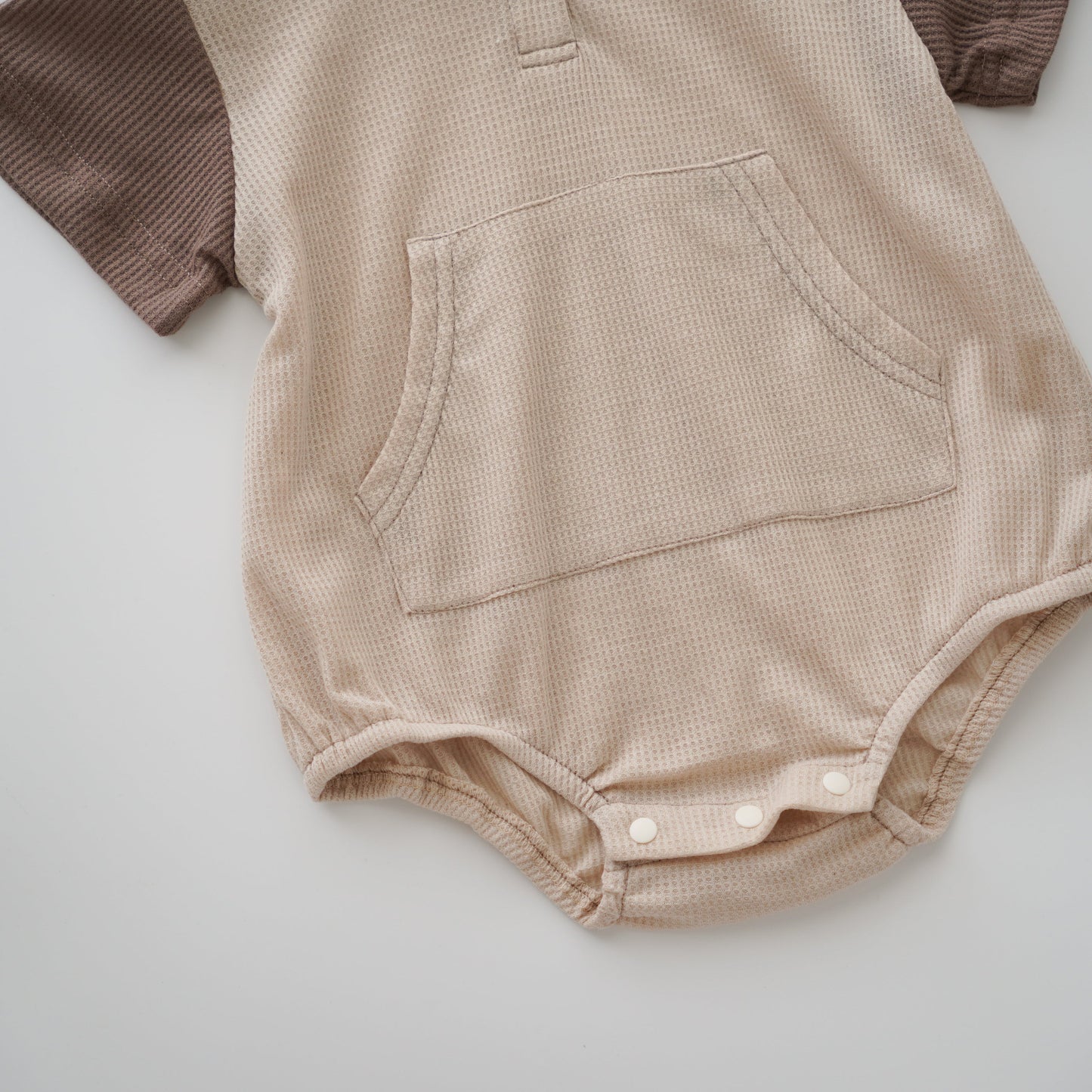 Daily Brown Romper with Hat (Size 80&90)