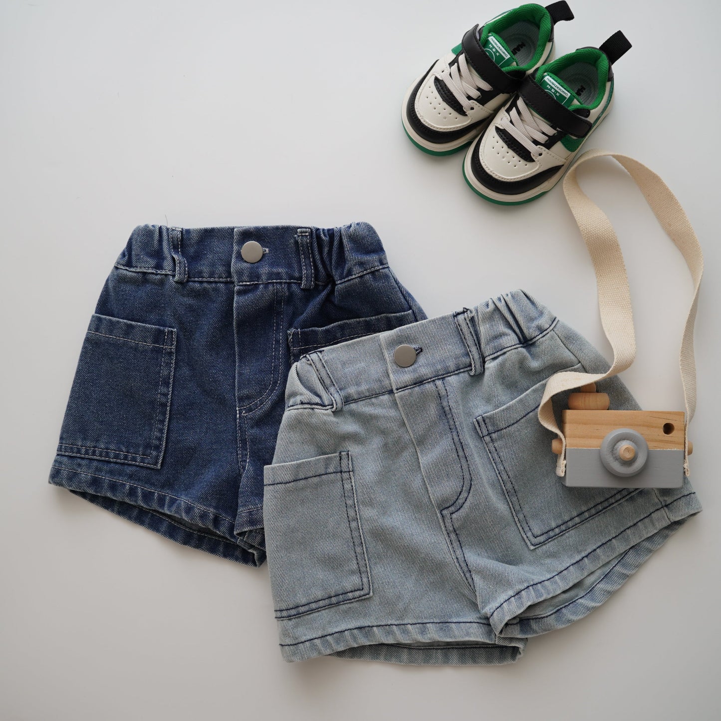 Side Pocket Casual Denim Pants