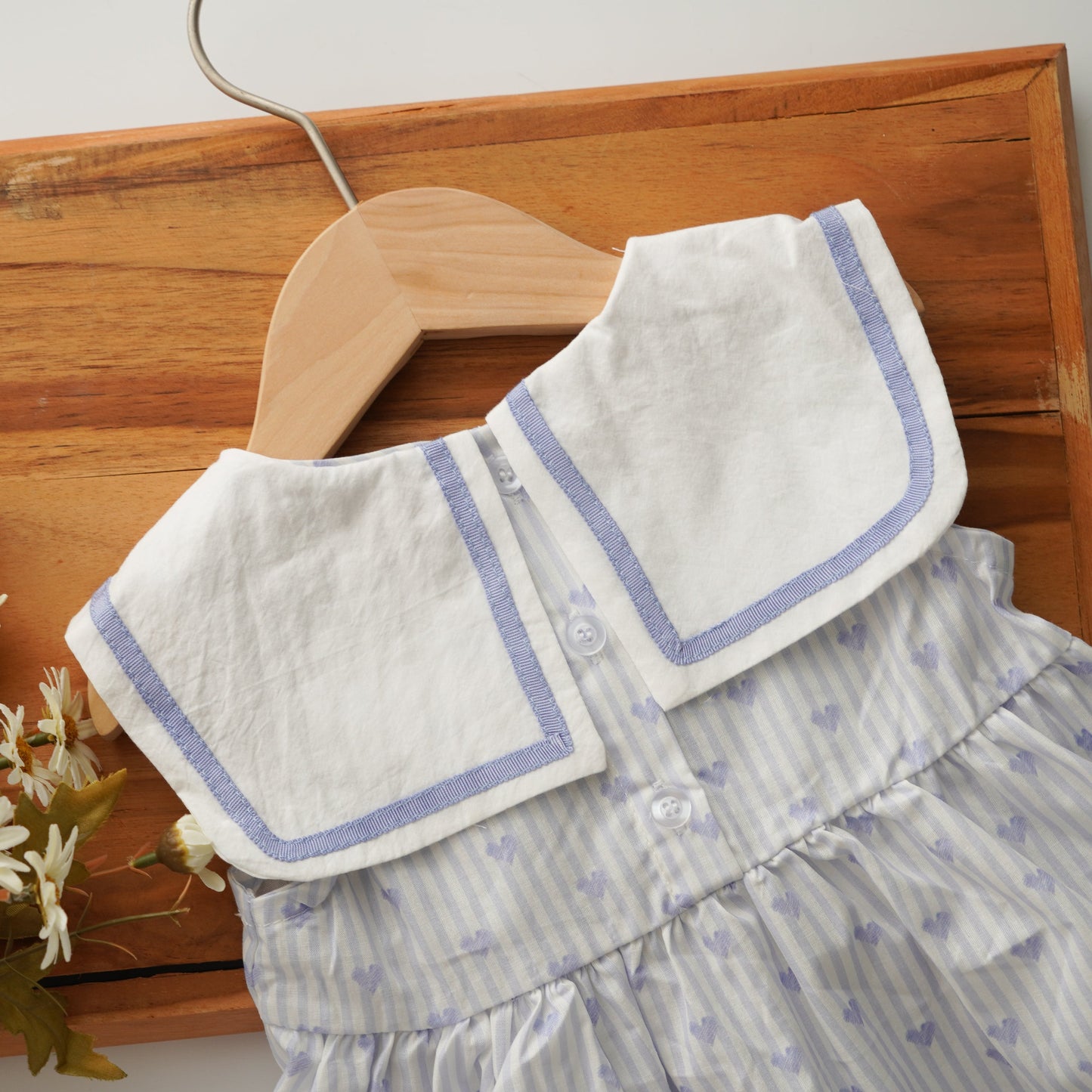 Bear Details Love Dress (Size 73,110&120)