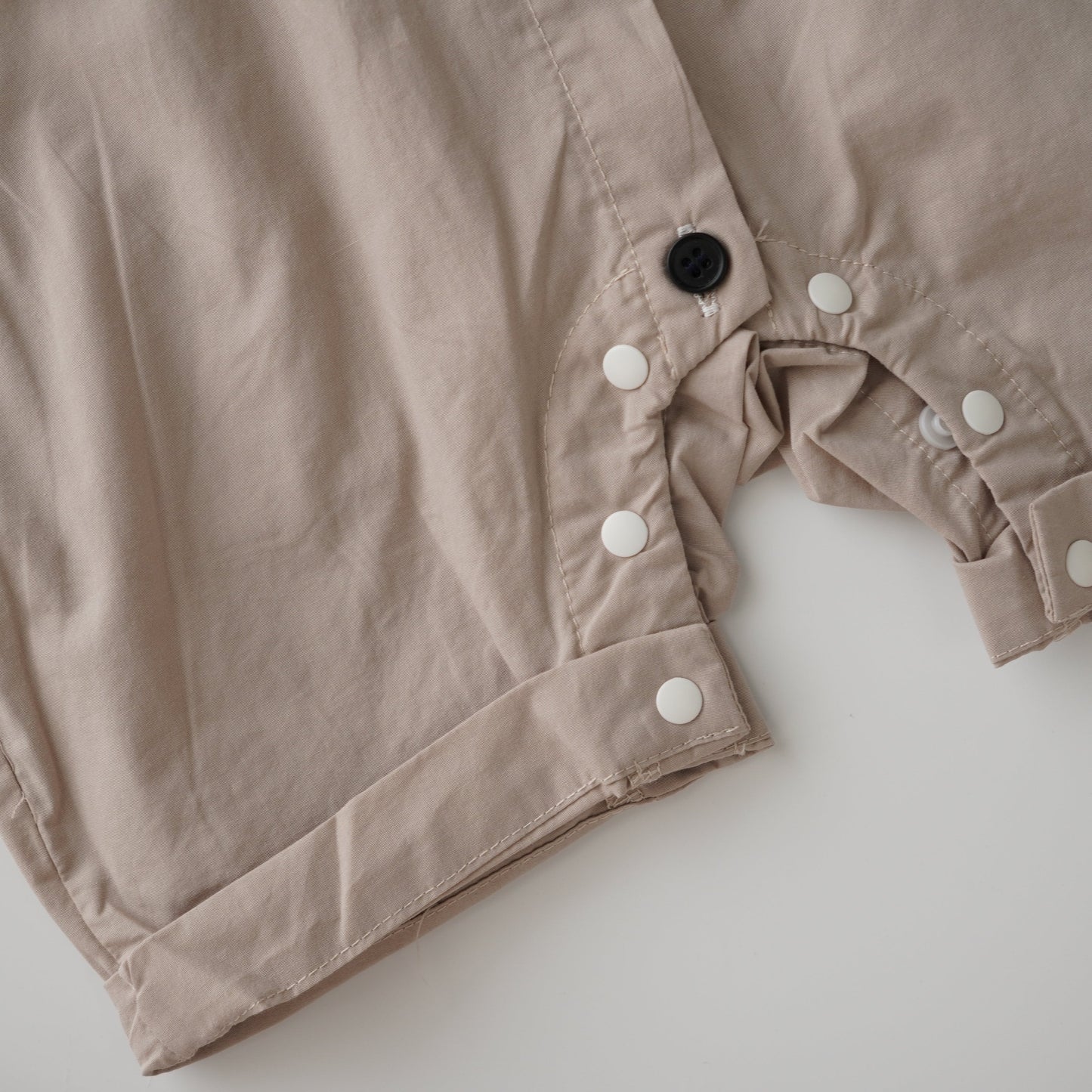 Brown Buttoned Boy Overall (Size 66&73)