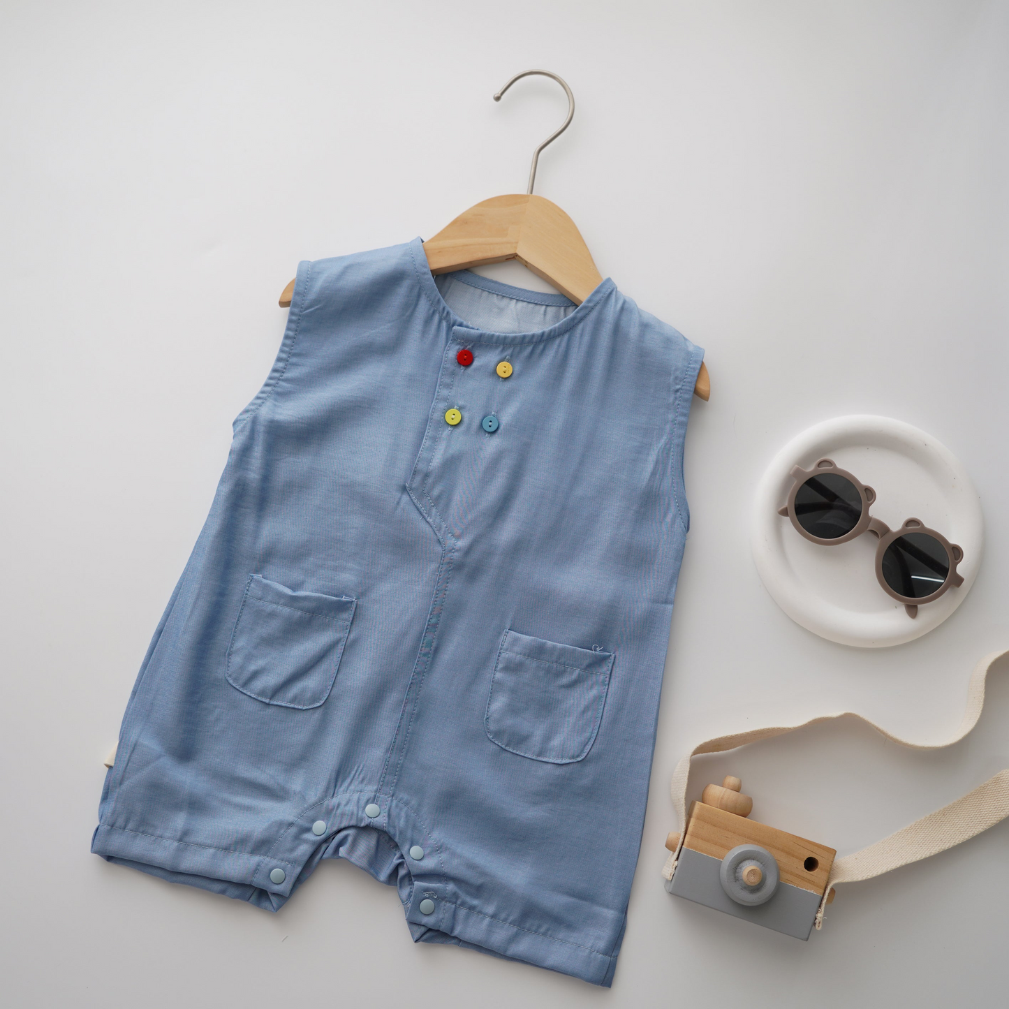 Color Button Overall (Size 66&90)