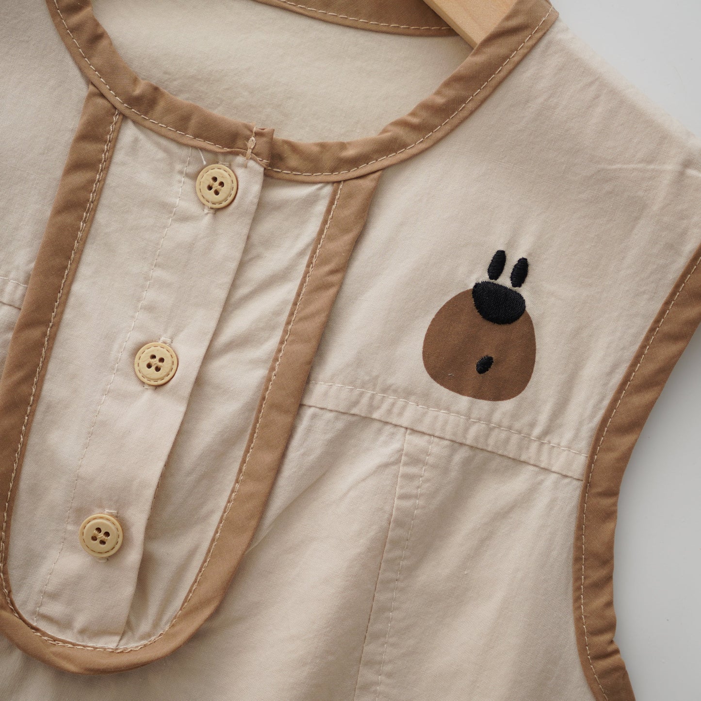 Back Design Bear Overall (Size 73)