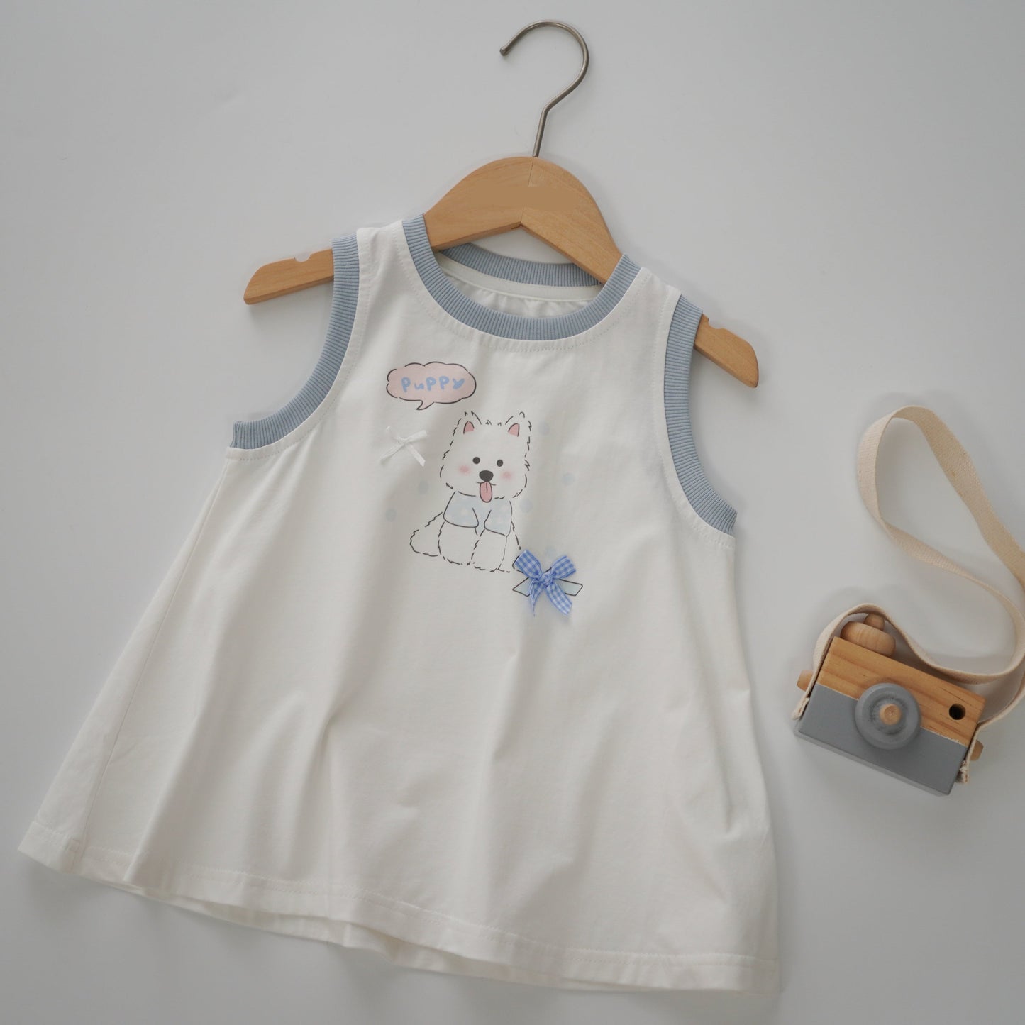 Puppy Simple Dress (Size 73&110)
