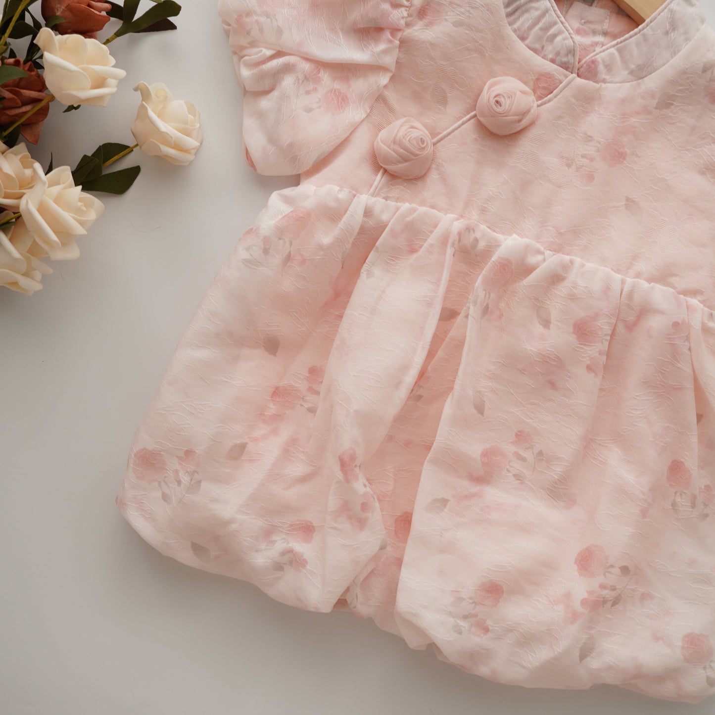 Rose Modern Design Sister Matching with Bag