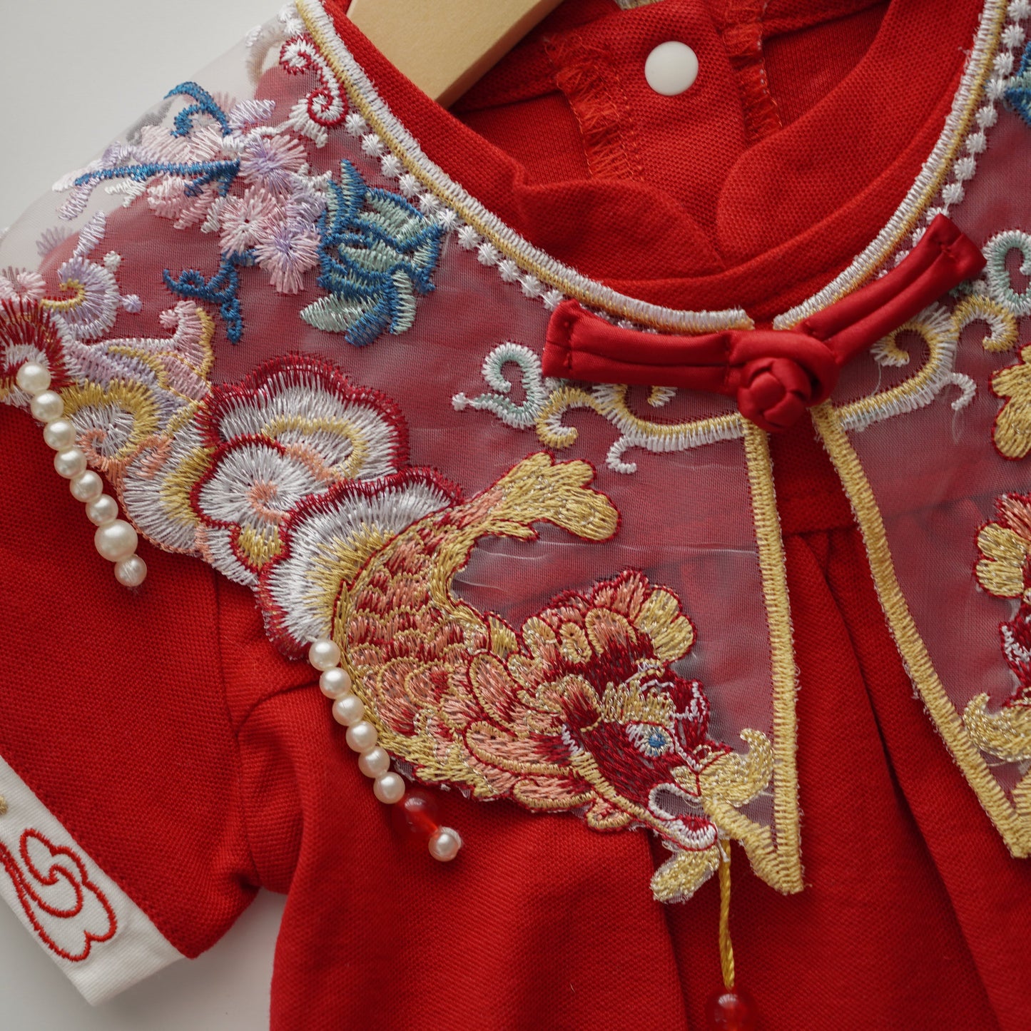 Traditional Chinese Girl Romper