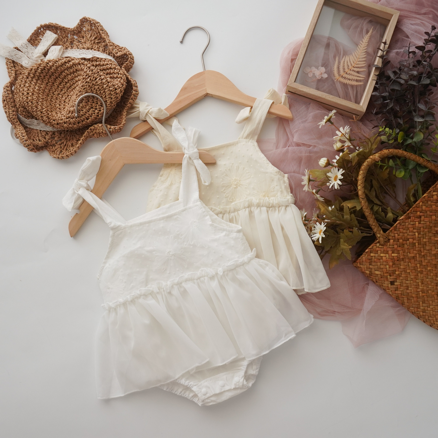 Summer Layer Romper (Size 90)